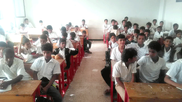 صورة للطلاب بمدرسة سعد بن ابي وقاص