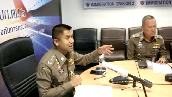 رئيس شرطة الهجرة في تايلاند، سوراتشيت هاكبارن، قال إن بلاده لن ترسل رهف إلى موت محتمل