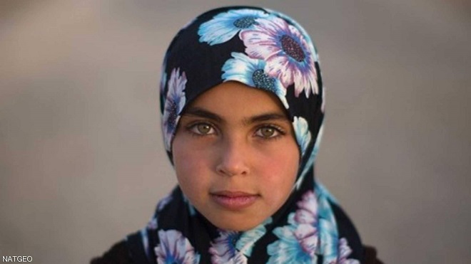 لاجئة سورية بعدسة ناشونال جيوغرافيك
