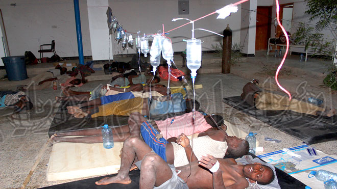 مئات المحتجزين مصابون بالكوليرا بمستشفى ابن خلدون بلحج