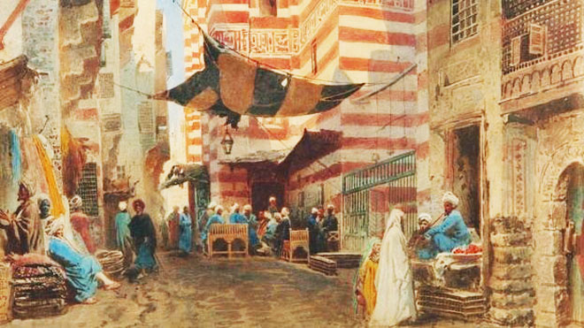 سوق في القاهرة
