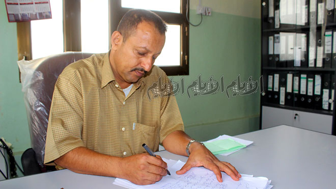 مدير عام المؤسسة المحلية للمياه والصرف الصحي بمحافظة لحج عادل محمد سعيد العطوي