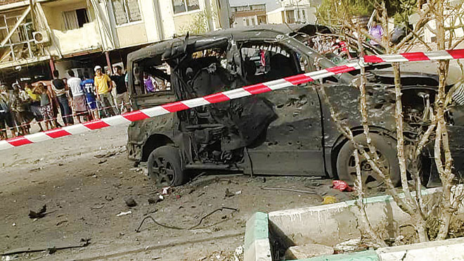 التفجير الانتحاري على مركز شرطة الشيخ عثمان