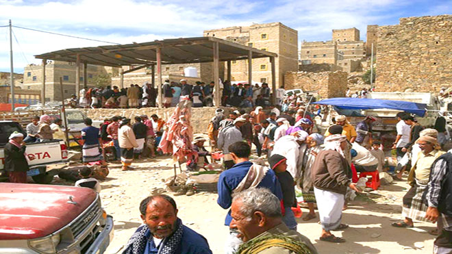 سوق المحلة الشعبي وسط المدينة