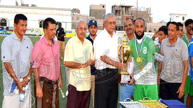 وحدة عدن يتوج ببطولة كأس الاستقلال في عدن