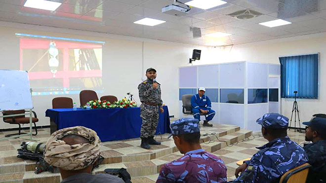 دورة تخصصية لتأهيل الدفاع المدني بأمن ساحل حضرموت