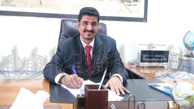 القائم بأعمال مدير مطار عدن عبدالرقيب العمري