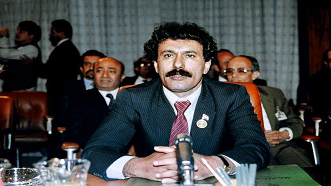 الرئيس اليمني السابق علي عبد الله صالح (أ.ف.ب)