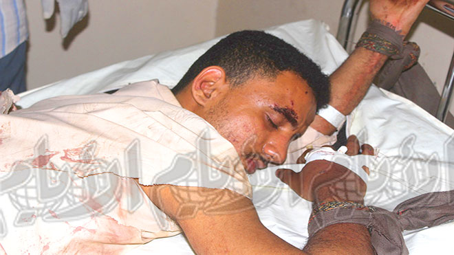 المسلح في مستشفى ابن خلدون يتلقى العلاج