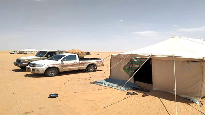 600 أسرة تبحث عن الحياة في صحراء الربع الخالي
