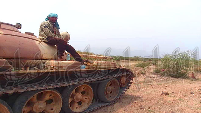 القوات المشتركة تسيطر على مواقع للحوثيين شمال الضالع