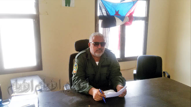 مدير شرطة كريتر، العقيد نبيل عامر