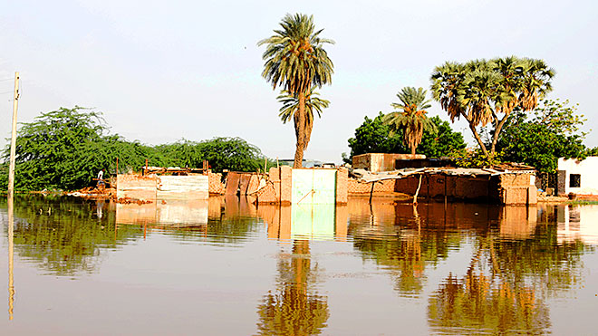 فيضانات السودان تهدد مناطق أثرية.. والمنازل المدمرة فاقمت معاناة السكان