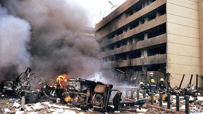 من تفجيرات نيروبي ودار السلام 1998م