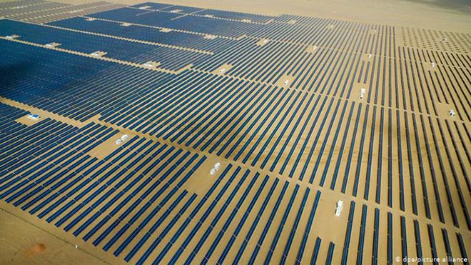 الصين: أكبر منشأة لألواح الطاقة الشمسية في العالم