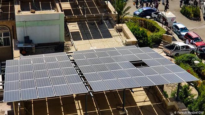 المستشفى الجمهوري بصنعاء ونعمة الاعتماد على الطاقة الشمسية لحل مشكلة انقطاع الوقود
