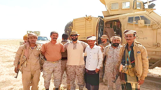 لجنة عسكرية سعودية: العمالقة قوات حفظ سلام في أبين