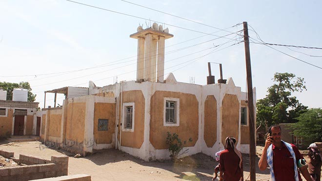 أحد المساجد السبعة في القرية
