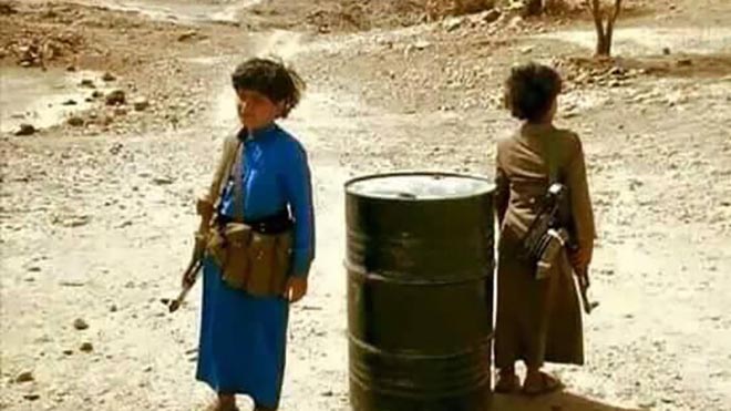 أطفال في مناطق سيطرة الحوثيين