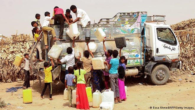 اليمن من أكثر البلدان التي تعاني من ندرة المياه في العالم