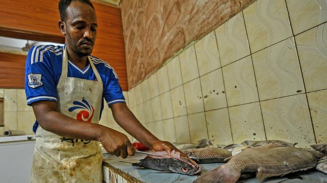 إعداد السمك اليمني