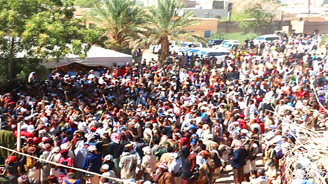 نقل الاعتصام والاحتجاجات إلى العاصمة عتق