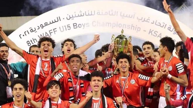 فوز اليمن في بطولة غرب آسيا للناشئين لكرة القدم