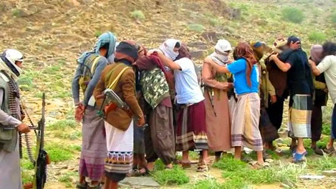 تبادل أسرى بين الحوثيين وجماعة تنظيم القاعدة - أرشيف