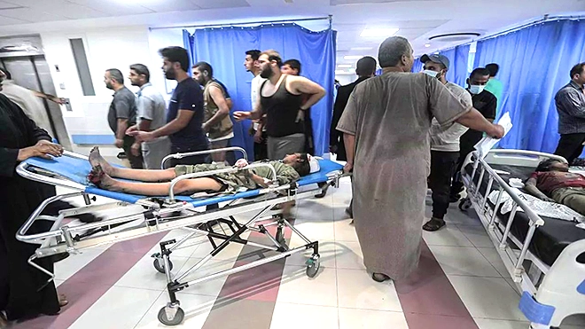 صحيفة الأيام - الصحة العالمية: إخلاء مستشفيات غزة «مستحيل»