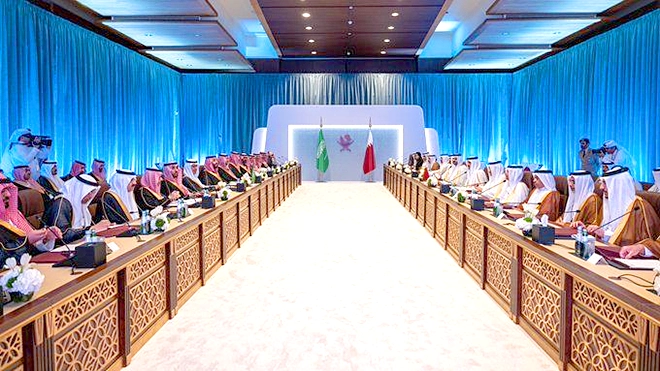 الاجتماع السابع لمجلس التنسيق القطري السعودي