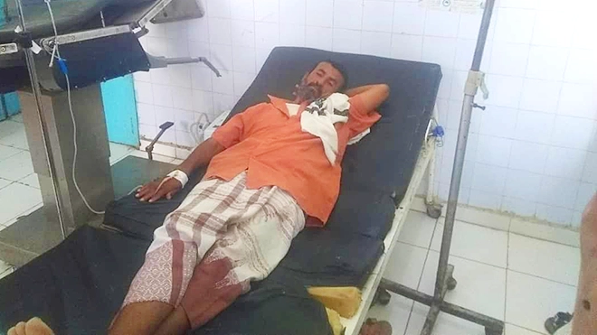 أحد المرضى يرقد في مستشفى زنجبار