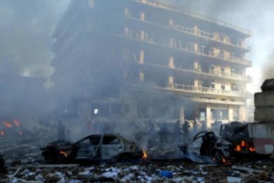 منطقة سان جورج بعد الانفجار