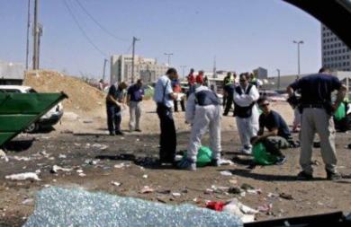 موقع الحادث واثر الدمار