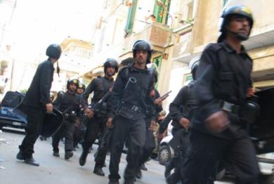 انتشار لقوات الامن بكثافة 