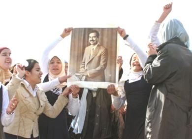 مظاهرات مؤيدة لصدام حسين
