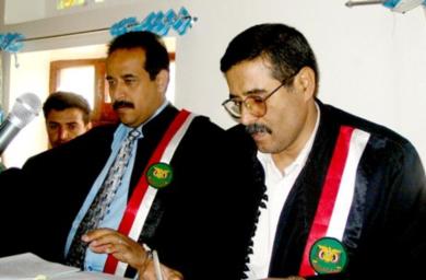 رئيس النيابة سعيد العاقل ووكيل النيابة خالد الماوري رئيس النيابة سعيد العاقل ووكيل النيابة خالد الماوري