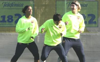 برشلونة يستعد للقاء اشبيلية