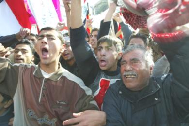 مظاهر احتجاج على نتائج الانتخابات