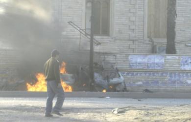 انفجار عبوة ناسفة على مقربة من احدى الكنائس