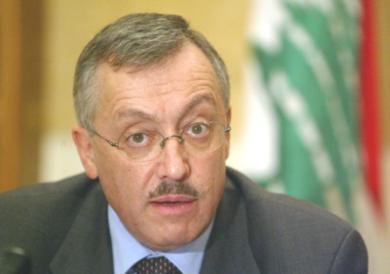 وزير الداخلية اللبناني بالوكالة احمد فتفت