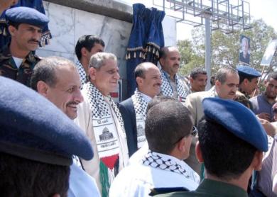لدى إطلاق اسم المناضل الفلسطيني الشهيد محمد الشقيري على أحد شوارع المنصورة