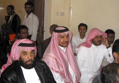 أهالي المتهمين القادمين من المملكة العربية السعودية أهالي المتهمين القادمين من المملكة العربية السعودية
