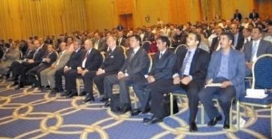 جانب من الحضور وفي المقدمة المسؤولون وأعضاء السلك البدلوماسي جانب من الحضور وفي المقدمة المسؤولون وأعضاء السلك البدلوماسي