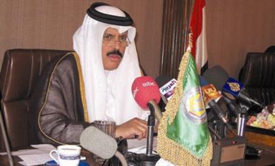 الأمين العام لمجلس التعاون الخليجي يتحدث في المؤتمر الأمين العام لمجلس التعاون الخليجي يتحدث في المؤتمر