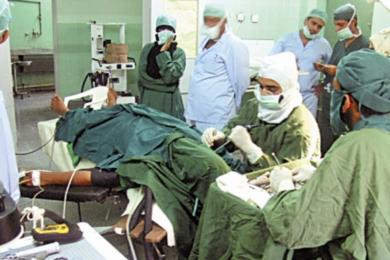 أثناء اجراء العملية أثناء اجراء العملية