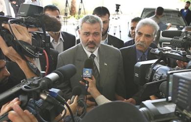 رئيس الوزراء الفلسطيني إسماعيل هنية
