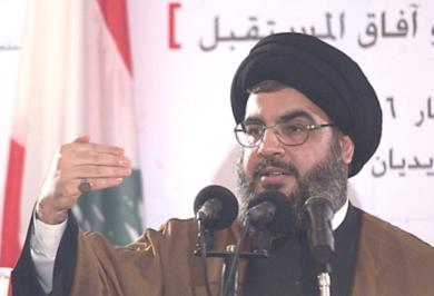 الامين العام لحزب الله الشيخ حسن نصر
