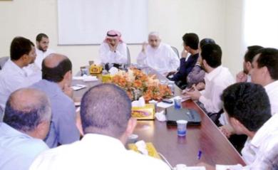 الشيخ م. عبدالله بقشان وم. محمد حبتور يردان على أسئلة الصحفيين