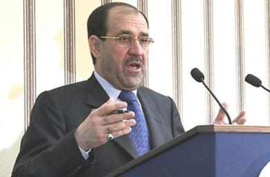 رئيس الوزراء العراقي نوري المالكي