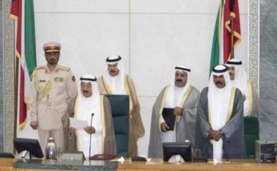 الشيخ صباح الاحمد الصباح افتتح الدورة البرلمانية